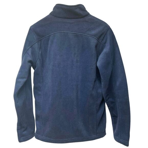 NWT Core 365 Men’s Navy Blue Full Zip Fleece Jacket 4 Pockets Size Small - Picture 2 of 6